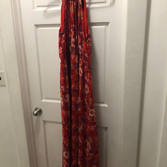 Full length Modcloth halter dress - Picture 6 of 8